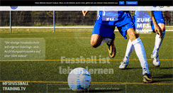 Desktop Screenshot of muenchner-fussball-schule.de